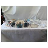 Plates and glassware and more