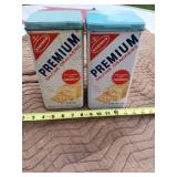 Vintage Nabisco Premium Bilingual Saltine Cracker
