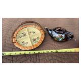 VINTAGE Inarco Japan E-4728 White Glaze Footed