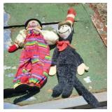 CLOWN & CAT IN THE HAT