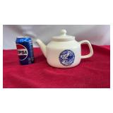 VINTAGE McCOY POTTERY BLUE WILLOW WHITE STONEWARE