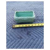 McCoy Light Blue Four Footed Windowsill Planter