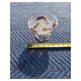 Vintage Bohemian Red Cut Czech Crystal  Candy