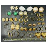 Costume jewelry- clip-on earrings