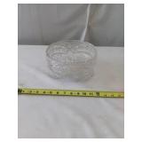 Vintage Crystal Glass Bowl