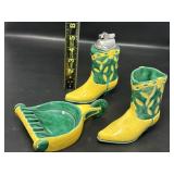 ï¿½73 Western Boot Lighter, Boot Match holder, Boot