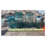 Blue Ball Jars