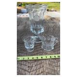 Fostoria Vintage Coin Elegant Glassware (Circa