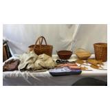 Baskets, Table Cloths, Hand Towels