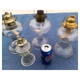Oil lamp bases