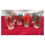 Vintage Lemonade Decorative  Glasses