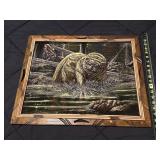 Sï¿½nchez mid-20th century Black Velvet painting