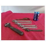 Vintage Red Pipe Wrench and more