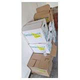 Boxes of soft back books