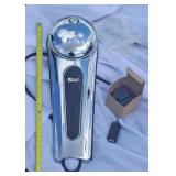 Chrome dash cover panel, street glide gas cap