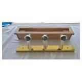 Traditional light bar 30"w, polished brass