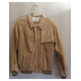 Marlboro leather coat, large