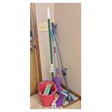 Bucket, mop, and more