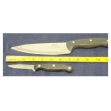 Chicago cutlery paring knife and chopping knife