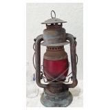 Vintage #30 red lantern