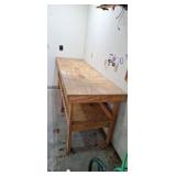 96x31x37 wood work bench