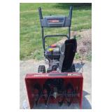 Craftsman 24" clearing, electric start snow