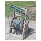 Hose reel, hose, and sprinkler