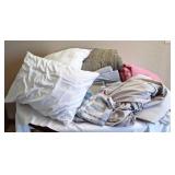 Pillows,  queen size comforter, full and queen