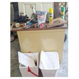 Styrofoam coolers, cleaners, tools and more