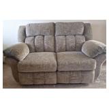 Lane furniture 2 cusion double reclining love