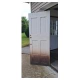 80x32 wood door