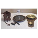 Cuckoo clock, needs repairs and 2 battery