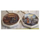 Easyriders collectible plates, ghost of saloon,