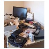 Magnavox 22 TV with dvd player, cd player, office