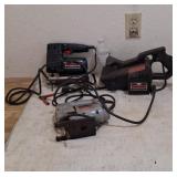Electric tools including craftsman and Skil,