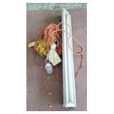 Utility light and extension cords