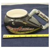 Harley Davison gas tank cup, copyright 1988