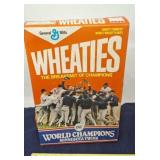 Collectible empty wheaties box, 1987, Minnesota
