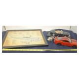 Collectible cars, wall art and more