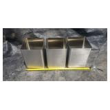 3 Stainless Steel Inserts