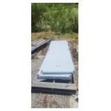 3- 91.5 x 30 Stainless Table tops and 18 Legs