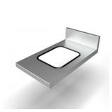 5 Stainless Steel Under Bar Trash Chute