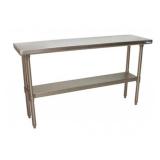 18 Gauge Stainless Steel Work Table w/Galvanized