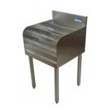 18"X18" 4 Step Liquor Display Rack w/ Stainless