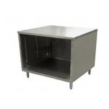30" X 30" Stainless Steel Cabinet Base Chef Table
