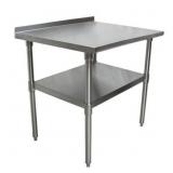 18 Gauge Stainless Steel Work Table Undershelf