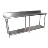 18 Gauge Stainless Steel Work Table With