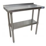 18 Gauge Stainless Steel Work Table With