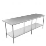 16 Gauge Stainless Steel Work Table With