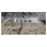 21"X84" Stainless Steel Underbar Sink w/ Legs 4